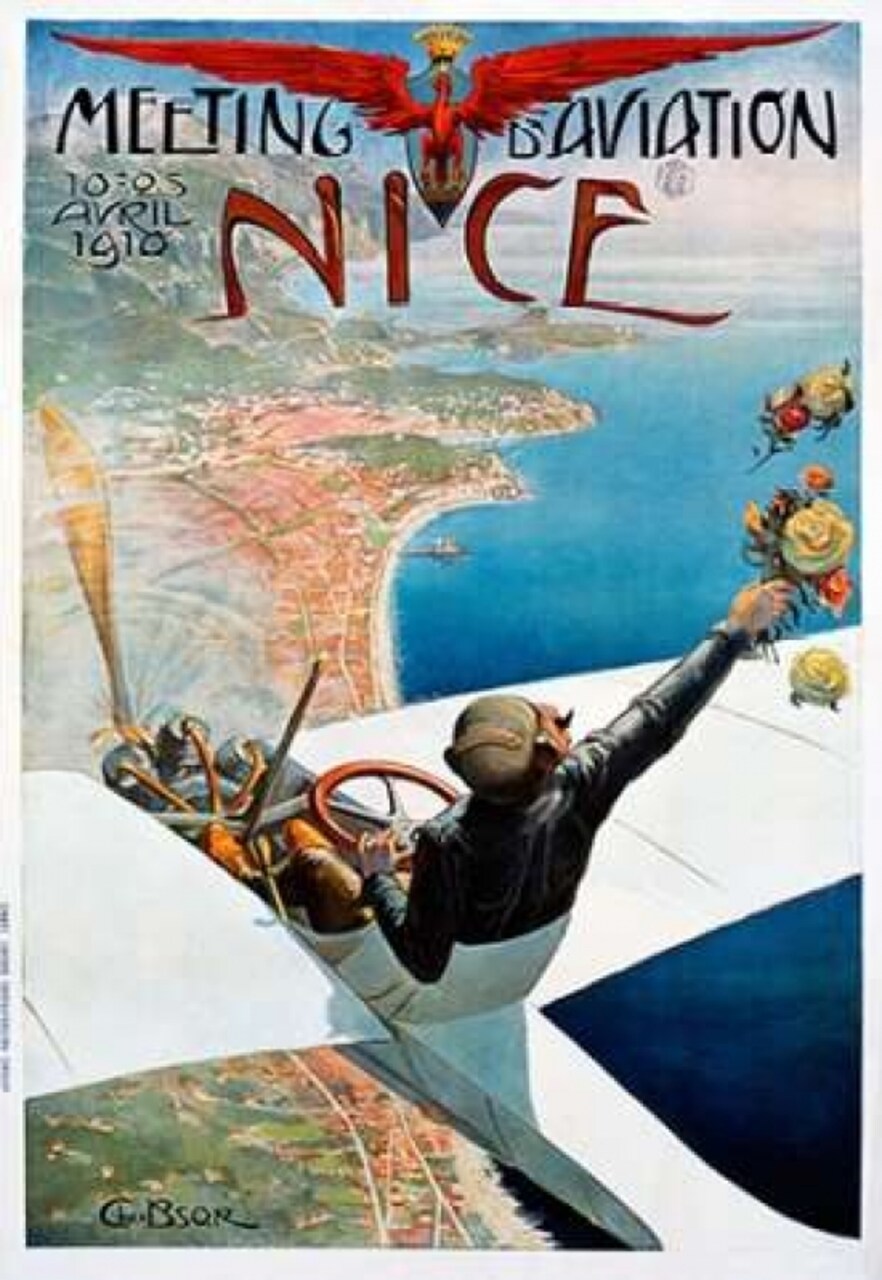 Meeting d??Aviation / Nice Poster Print by Charles Leonce Brosse - Item # VARPDX294656